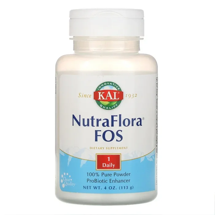 Kal, FOS NutraFloraUnflavored, 4 Oz