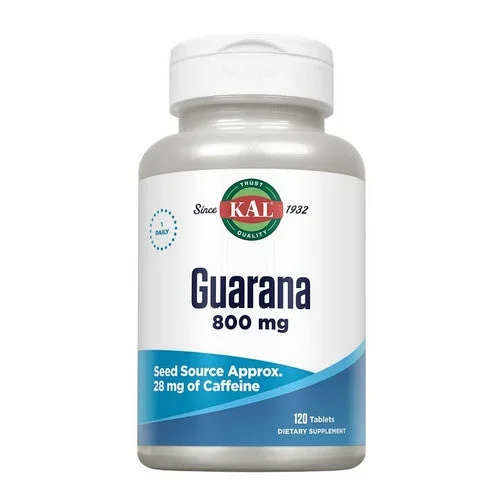 Kal, Guarana, 800 mg, 120 Tabs