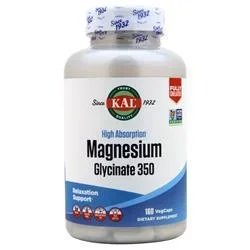 KAL Magnesium Glycinate 350 160 vcaps