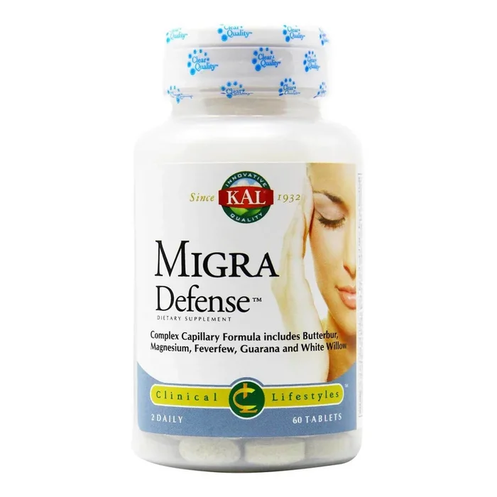 Kal, Migradefense, 60 Tablets