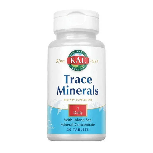 Kal, Trace Minerals, 30 Tabs