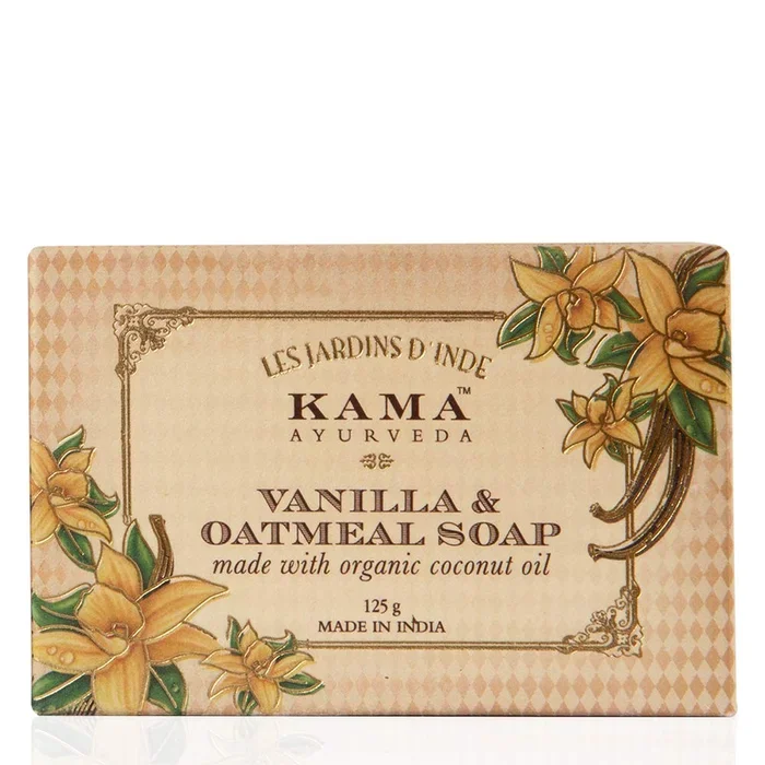 Kama Ayurveda Vanilla and Oatmeal Soap – 125 GM