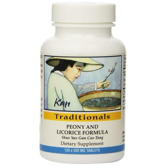 Kan Herb Traditionals Peony and Licorice Formula 120 Tablets