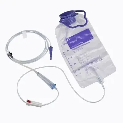 Kangaroo 924 – Enteral Feeding Pump Bag Set 500 mL DEHP-Free PVC – 772025