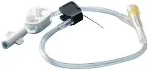 Kawasumi – Huber Infusion Set 19 Gauge 3/4 Inch 8 Inch Tubing Without Port – PI03090