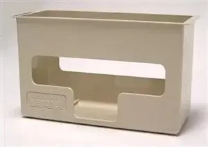 Kendall – Glove Box Holder Cabinet Mounted 1-Box Capacity Putty Plastic – P7049BK