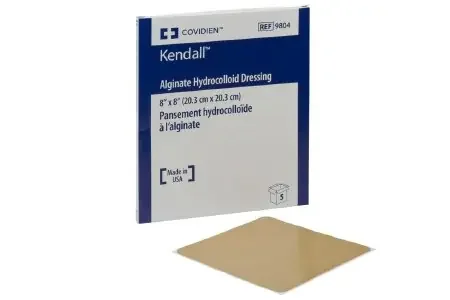 Kendall – Hydrocolloid Dressing with Alginate 4 X 4 Inch Square Sterile – 9801-
