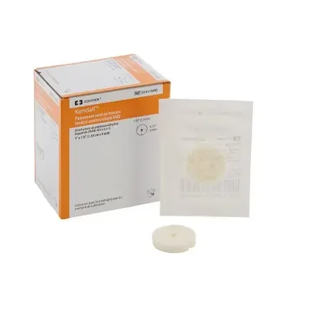 Kendall AMD – Antimicrobial Foam Dressing 1 Inch Diameter Fenestrated Round Non-Adhesive without Border Sterile – 55511AMD