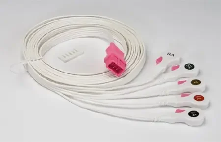Kendall DL – 5 Lead Cable System Ribbon Cable, Disposable – 33105