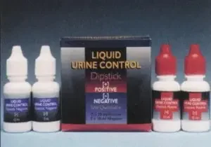 Kenlor Ind – Semi-Quantitative Control Urine Dipstick Positive Level / Negative Level 3 X 10 mL – 210306
