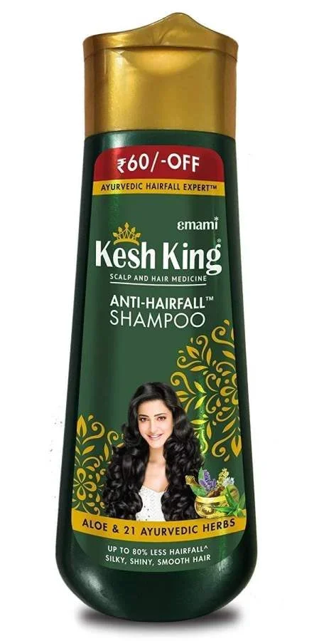 Kesh King Anti Hairfall Shampoo with aloe and 21 herbs