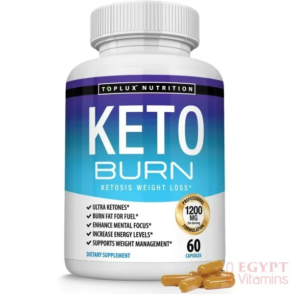 Keto Burn Pills Ketosis Weight Loss – 1200 Mg Ultra Advanced Natural Ketogenic Fat Burner Using Ketone Diet Boost Energy Focus & Metabolism Appetite Suppressant Men Women 60 Capsules Toplux Supplement