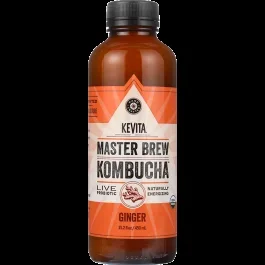 Kevita Master Brew Kombucha Ginger-15.2 oz
