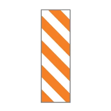 Key Surgical – Blank Instrument Tape Colored Identification Tape Orange / White Vinly 1/4 Inch – T-320-0107