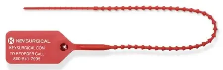 Key Surgical – Breakaway Tag Red Plastic 5-1/2 Inch – LR-314