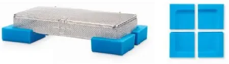 Key Surgical – Corner Guard 1.25 X 6 X 6 Inch, Blue, Closed-cell Foam, Single-use – CS-9125C