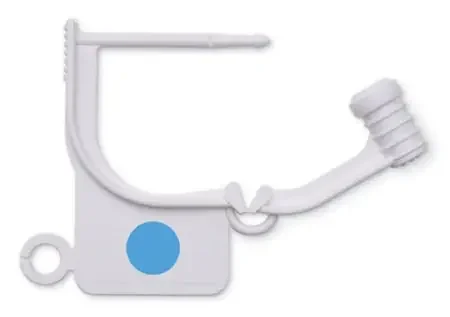 Key Surgical – Indicator Dot Locking Tag White Plastic 1 Inch – LS-100