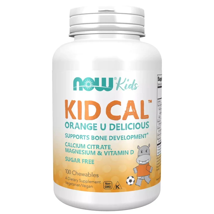Kid Cal chew 100 mg Orange