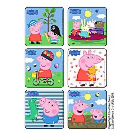 Kids Love Stickers – 75 per Unit Peppa Pig Sticker – 1634