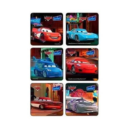 Kids Love Stickers – 90 per Unit Disney Cars Supercharged Sticker – 1313P