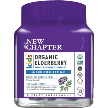 Kids Organic Elderberry Gummies 30 ct by New Chapter