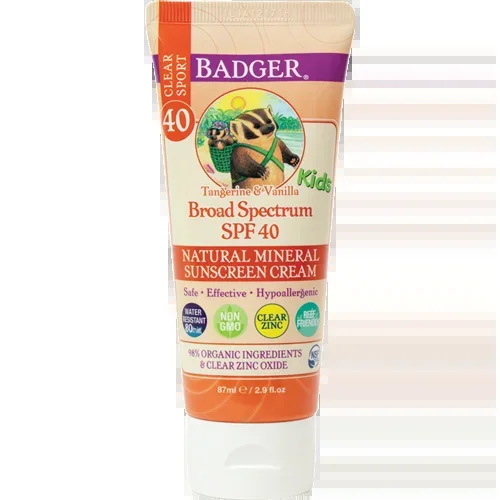 Kids Sport Sunscreen Clear Zinc SPF 40