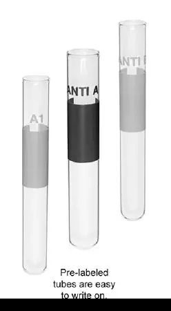 Kimble – Test Tube Round Bottom Plain 10 X 75 mm 3 mL Yellow Without Closure Glass Tube – 60A10BZ1