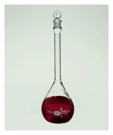 Kimble KIMAX Colorware – Volumetric Flask Borosilicate Glass 1,000 mL (32 oz.) – 10204H