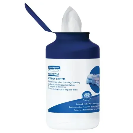 Kimtech Prep Wettask – Task Wipe White NonSterile Meltblown 12 X 12-1/2 Inch Disposable – 77320