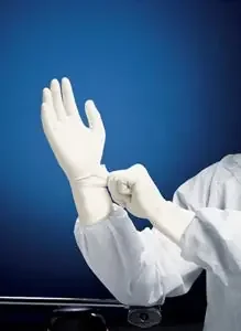 Kimtech Pure G3 – Cleanroom Glove Size 8 Nitrile White 12 Inch Beaded Cuff Sterile Pair – HC61180