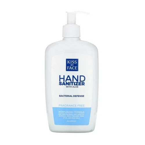 Kiss My Face, Hand Sanitizer Gel with Aloe, 17 Oz