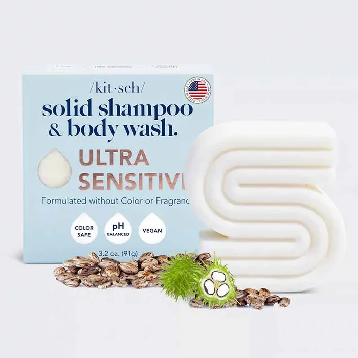 Kitsch Ultra Sensitive Shampoo & Body Wash Bar