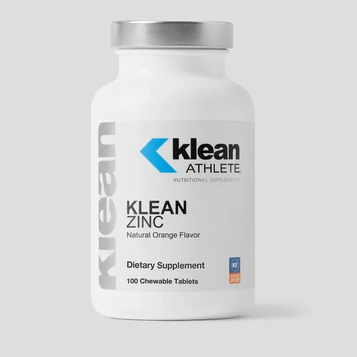Klean Athlete, KLEAN ZINC CHEWABLES, 10