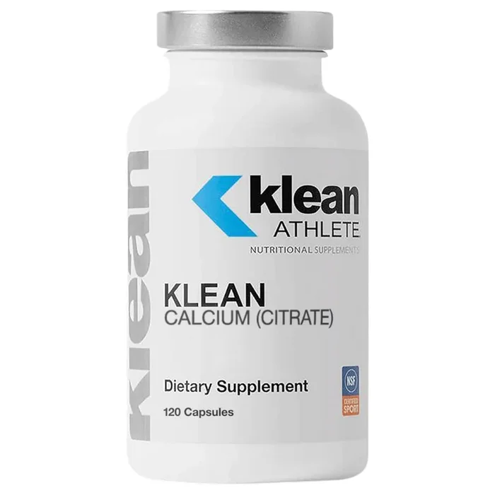 Klean Calcium Citrate 120 capsules by Klean Athlete