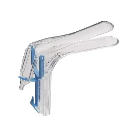 KleenSpec 590 Series Premium – Vaginal Speculum Pederson NonSterile Office Grade Acrylic Large Double Blade Duckbill Disposable Corded/Cordless Light Source Compatible – 59004