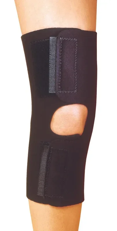 Knapp – Knee Sleeve X-Large Anterior Closure 16 to 18 Inch Circumference Left or Right Knee – 5607-BLK-XL