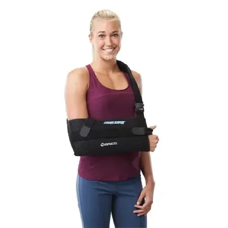 Kool – Shoulder Immobilizer Small Airmesh Waist Strap with Buckle Closure / Shoulder Strap with Buckle Closure Envelope Left or Right Arm – 08522