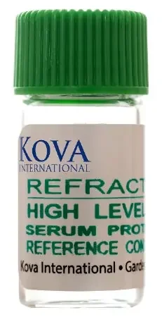 KOVA Refractrol SP – Refractometry Control Serum Protein High Level 12 X 2 mL – 84654