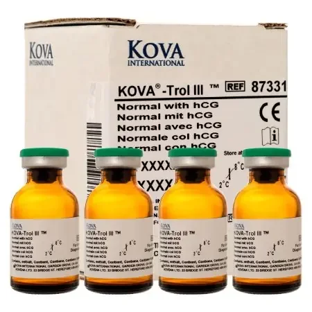 KOVA-Trol III – Urinalysis Control Normal Level with hCG 4 X 15 mL – 87331