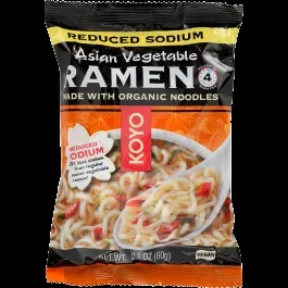 Koyo Foods Reduced Sodium Asian Vegetable Ramen-2.1 Oz