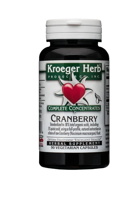 Kroeger Herbs Cranberrry Complete Concentrate 90 VegCap