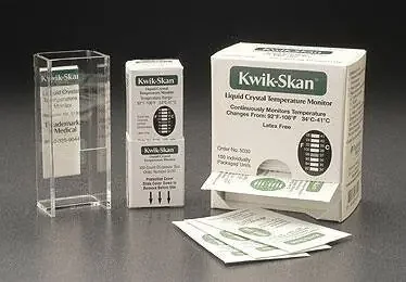 Kwik-Skan – Single Patient Forehead Thermometer 34 to 41 °C / 92 to 106 °F Line Indicator Display – 5030