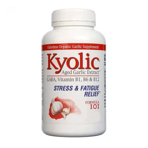 Kyolic, Aged Garlic Extract w/Gaba B1 B6 B12 Formula 101, 100 Tablets