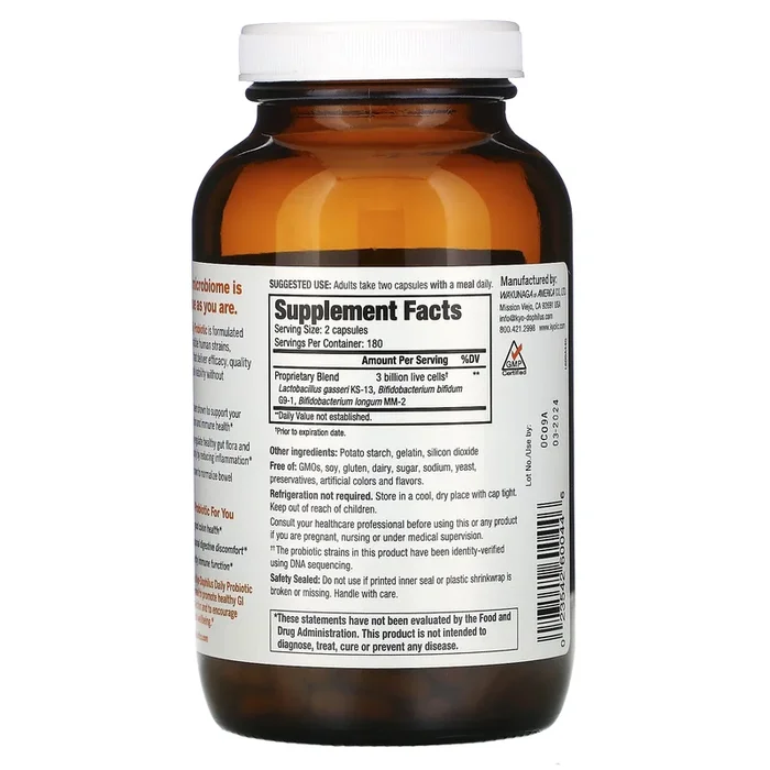 Kyolic, Kyo-Dophilus Heat Stable Probiotic, 360 Capsules