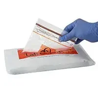 Lab Guard – Specimen Transport Bag with Document Pouch 8 X 8 Inch Zip Closure Biohazard Symbol / Storage Instructions NonSterile – SBL2X88B