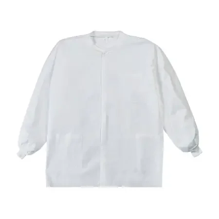 LabMates – Lab Jacket White Small Hip Length Disposable – 85183