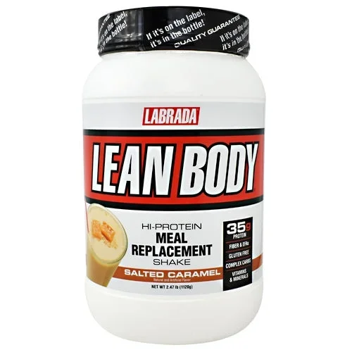 LABRADA NUTRITION, Lean Body Salted Carmel, 2.47 lbs