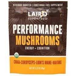Laird Superfood Organic Performance Mushrooms Energy + Cognition 3.17 oz