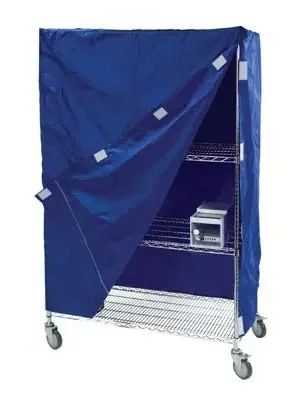 Lakeside Manufacturing – Cart Cover Blue Nylon 18 X 48 X 72 Inch Zippered Closure – RCC184872V-Z