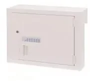 Lakeside Manufacturing – High Security Storage Narcotics Cabinet Steel 2 Shelves Electronic Lock / Key Lock Override – LHS-220
